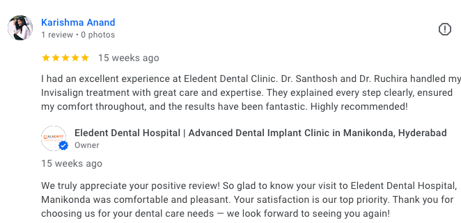 Patient testimonial 2